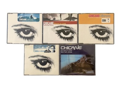 Chicane CD Bundle x5 Saltwater Offshore Strong In Love Trance Xtravaganza