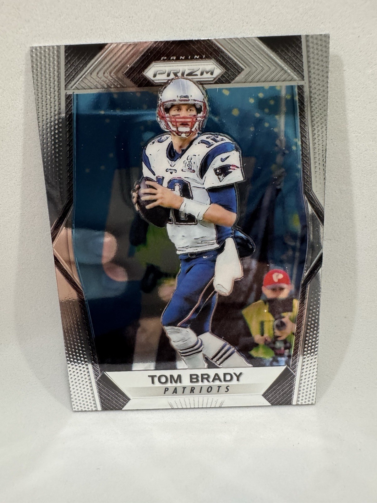 TOM BRADY 2017 Panini Prizm #33 Base Card New England Patriots ￼