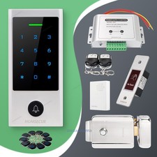 HOMSECUR Weatherproof IP66 APP WIFI Password RFID Access Control Anti-Tamper