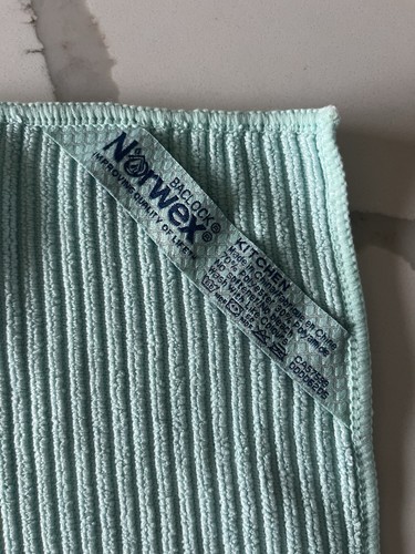 Norwex Channel Textured Kitchen Cloth - Sea Mist (35cm x 26cm / 13.78″ × 10.24")