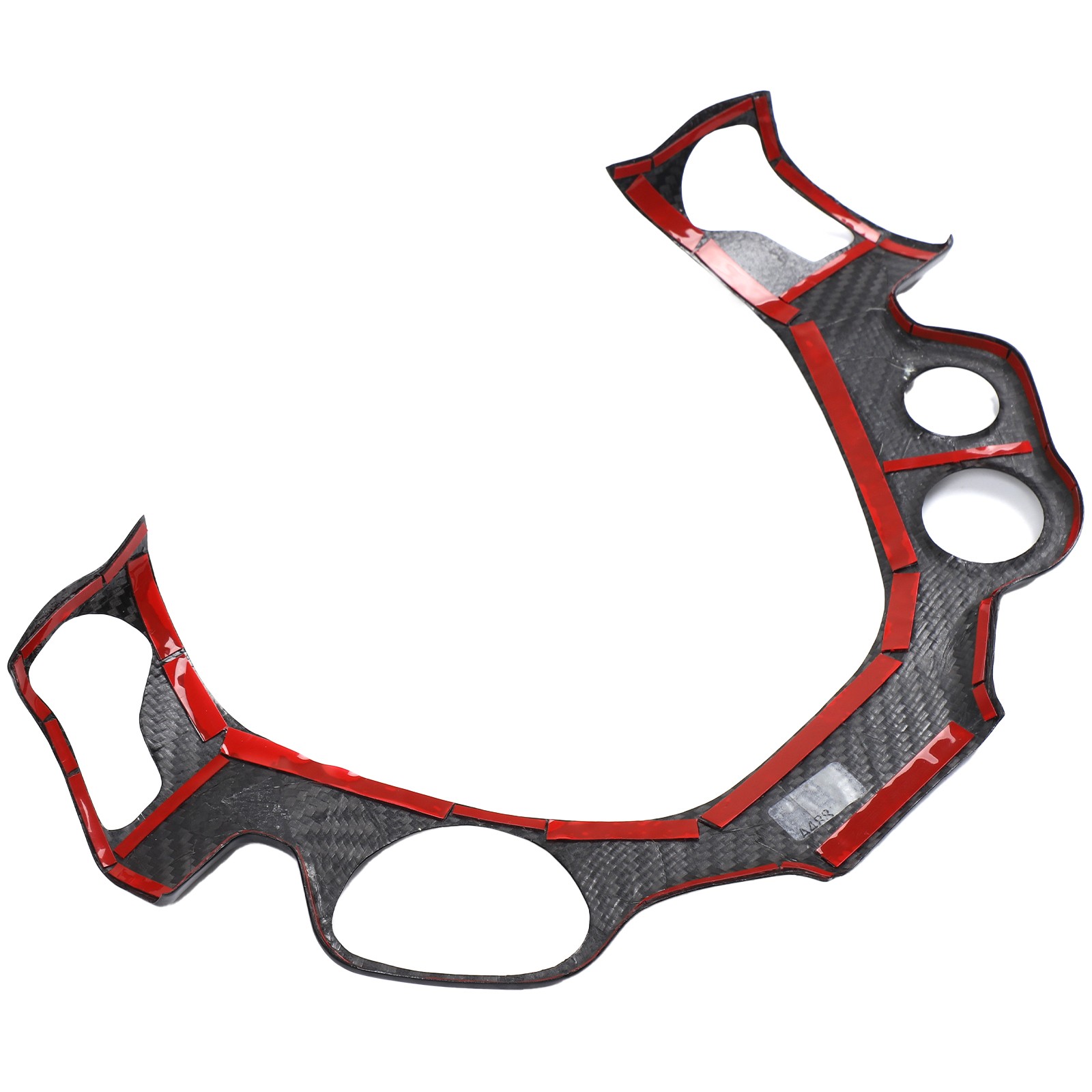 Carbon Fiber Steering Wheel Button Cover For Ferrari 458 Italia Spider 10-16
