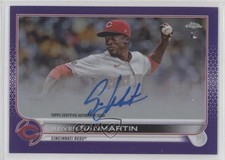 2022 Topps Chrome Rookie Purple Refractor /250 Reiver Sanmartin #RA-RS Auto 06rp