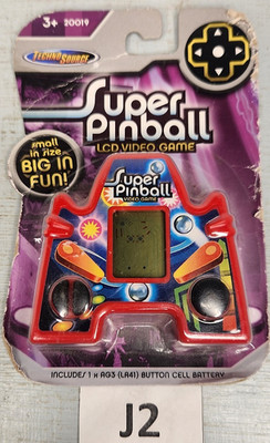 MINT ON CARD VINTAGE Techno Source Super Pinball LCD Video Vame Unopened J2