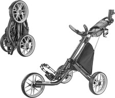 Caddytek CaddyLite EZ V8 Golf Push Cart Lightweight 3 Wheel Foldable Cart NEW