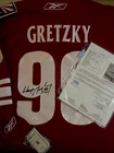 RARE NHL Wayne Gretzky Signed Autographed Authentic Reebok Jersey JSA Coyotes