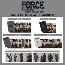 PSL STRAY KIDS JAPAN SEASON’S GREETINGS 2026 FORCE ENCLOSED PHOTOCARD JAPAN POB