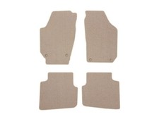 Velour Fussmatten für Skoda Roomster Bj. 2006 - 2015 Neu Automatten BEIGE LUX