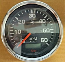 Tachometer Hour Meter Electric 0-6000 Rpm 1224 Volt 85mm For Trucks Boats Tachometer Hour Meter Electric 0-6000 Rpm 1224 Volt 85mm For Trucks Boats