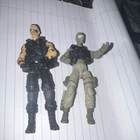 2 GI Joe Action Figure  from NINJA DOJO SET SET Night OPS Roadblock Retaliation
