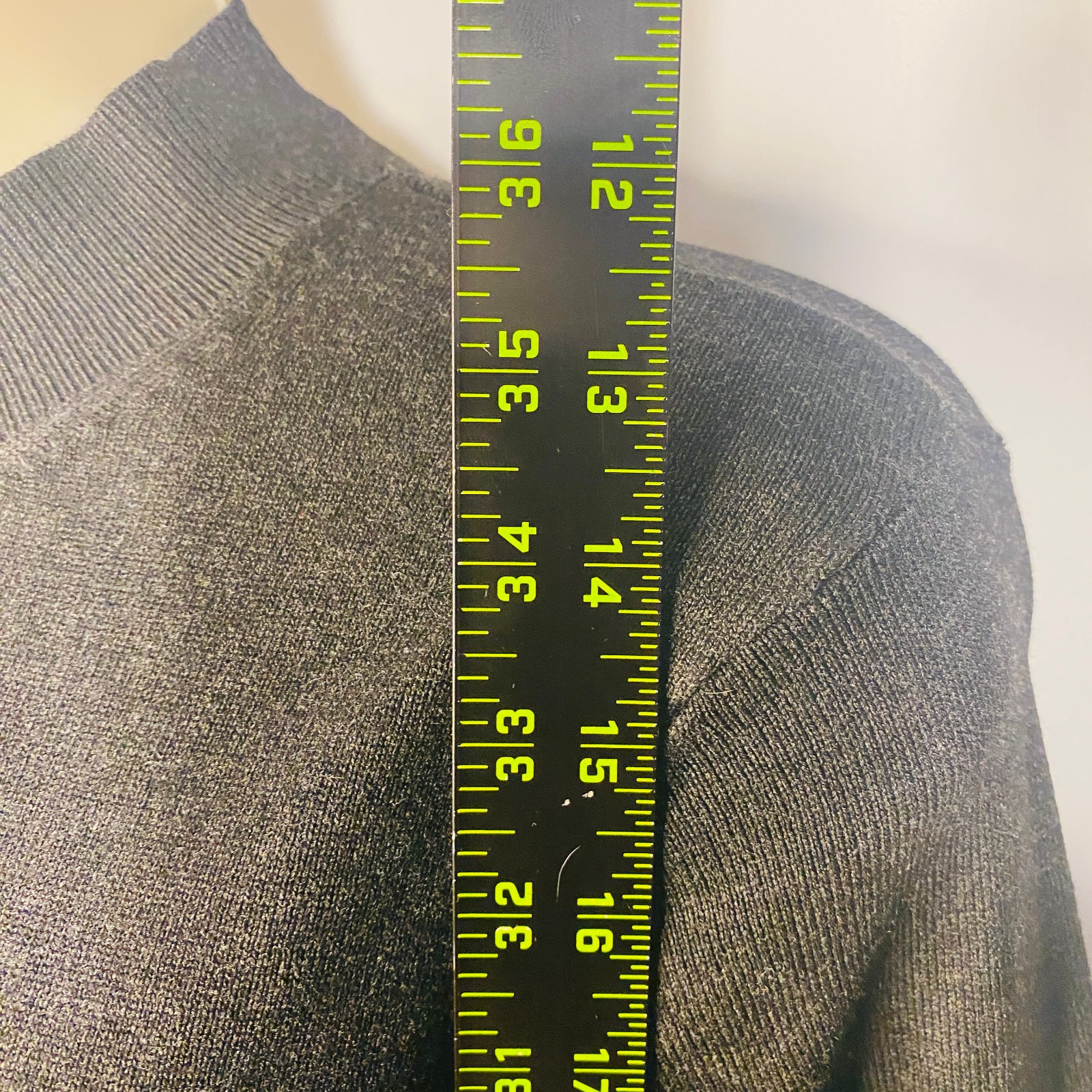 H&M basic chic black Sweater Pullover Mini Dress … - image 4