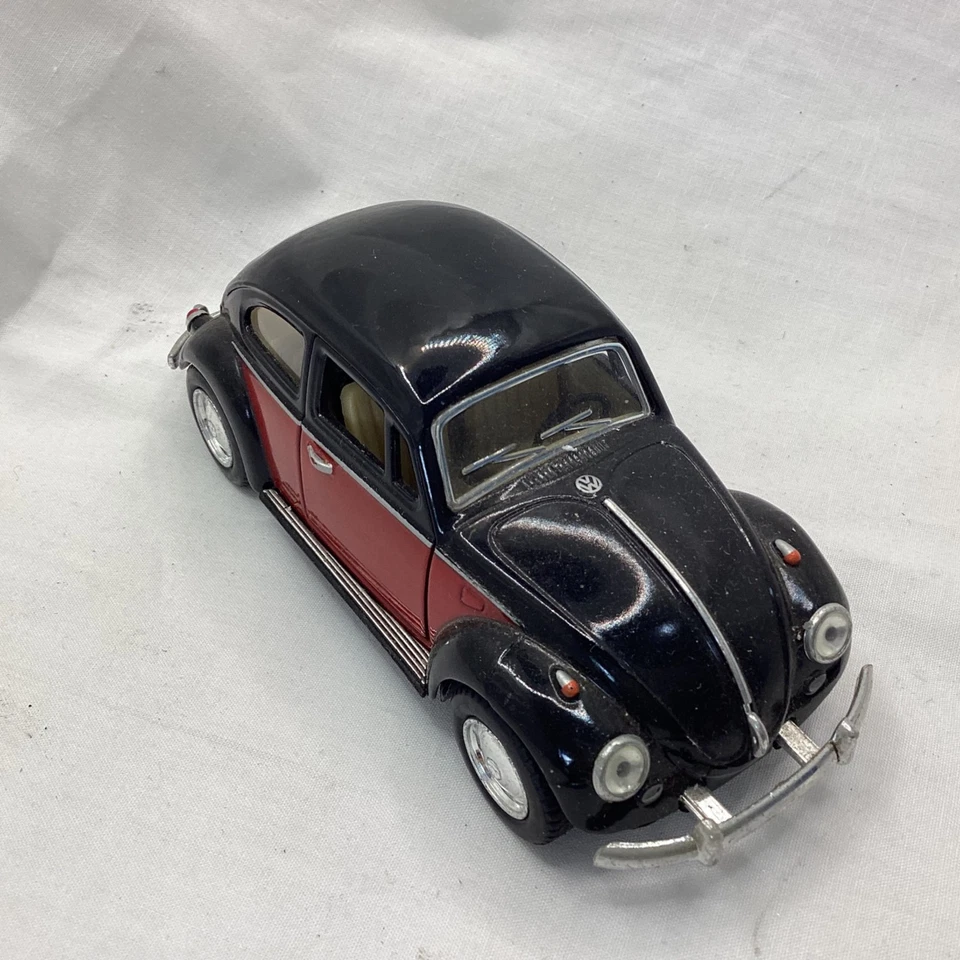 Set of 3 x Kinsmart Classic Volkswagen Beetle 1967 1:32 Scale Car (4C) MO#8767 - Image 3 of 4