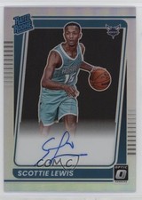 2021-22 Donruss Optic Rated Rookie Holo Prizm Signatures Scottie Lewis Auto 6j0