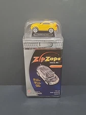 Zip Zaps Radio Shack Micro RC Ford Mustang SVT Cobra Yellow 1:64
