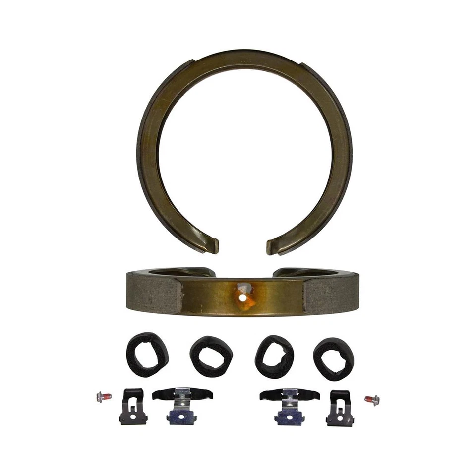 Juego de pastillas de freno de disco delanteras traseras zapatas de freno de estacionamiento para Chevrolet Tahoe 2008-2015 Foto 3 de 4