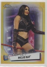 2021 Topps Chrome WWE Gold Refractor 6/50 Billie Kay #52 9e1