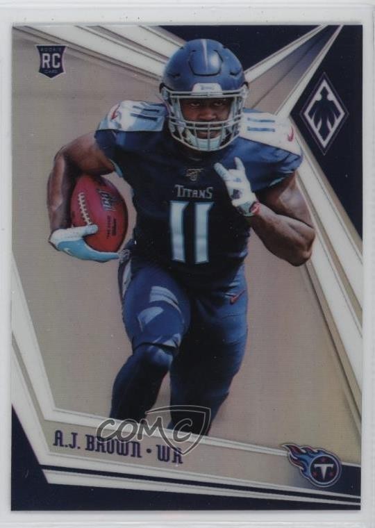 2019 Panini Phoenix Rookies Silver AJ Brown #111 0nr3