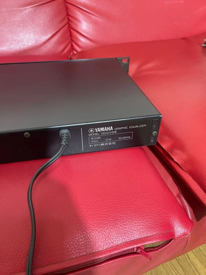 YAMAHA GQ1031BII GRAPHIC EQUALIZER 1/3 Octave 31 Bands AC100V 50/60Hz 12W - Image 3 of 4