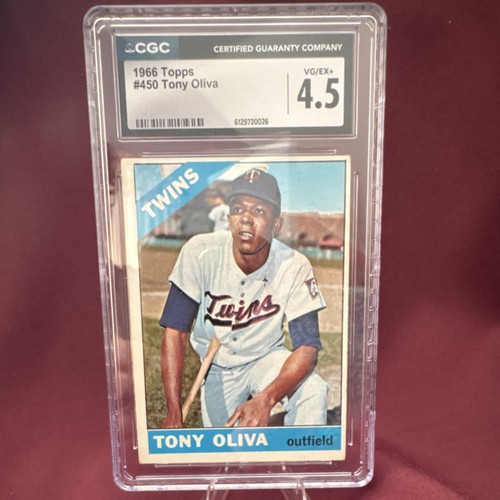 1966 Topps Tony Oliva #450 card