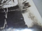 VINTAGE A MAN SETTING ON WOOD RAIL OF BRIDGE PICTURE,MAYBE MILIARY/SCOUT LEADER — photo 8