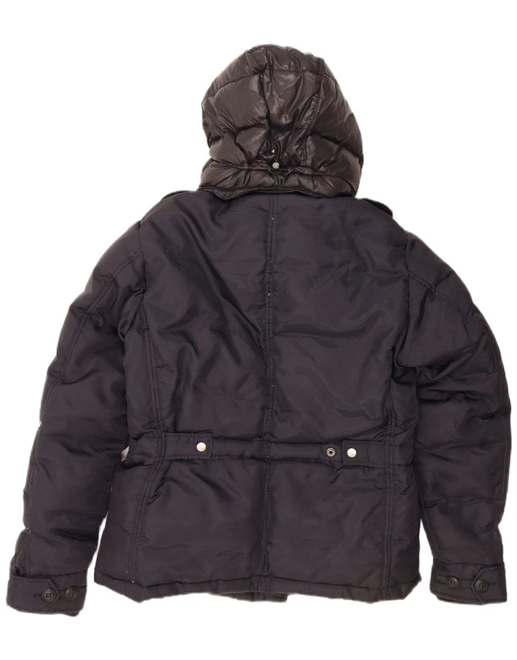 Куртка мужская с капюшоном SCOTCH & SODA с подкладкой размер UK 38 средний темно-синий полиэстер BJ04 - Изображение 2 из 4