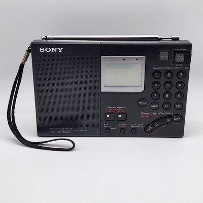 sony icf-sw7600 ジャンク品 Sony ICF-SW7600 FM AM SW MW LW Portable World Band Receiver - No