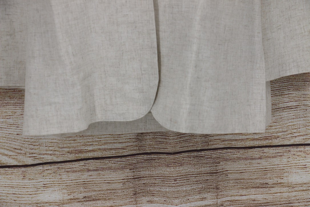 VINTAGE Womens Size 16 Linen Jacket Blazer & Pleated Pant Set Beige Khaki image 5