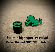 Ford Bronco Valve Stem Cap Set Of 4 3d Printed Tire Valve Caps Ford Bronco Valve Stem Cap Set Of 4 3d Printed Tire Valve Caps
