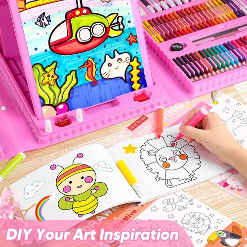 Soucolor Easter Gifts for Kids Teens Girls Boys Ages 4, 6, 8, 10, 12, Pink - Picture 6 of 7