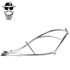 ORIGINAL LOWRIDER Chrome Limo Stretch Chopper Bicycle Frame Custom Cruiser Frame