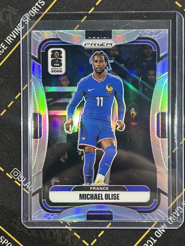 2026 Prizm FIFA World Cup Michael Olise #27 Silver Prizm