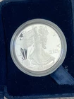 2002-W American Silver Eagle Proof * 1 Ounce of Silver * With Box and COA #270