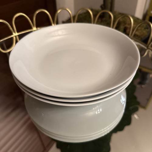 Mikasa Aspen White Porcelain Lot of 3 Pasta Bowls 8.2" 22.6 fl oz - Picture 1 of 3