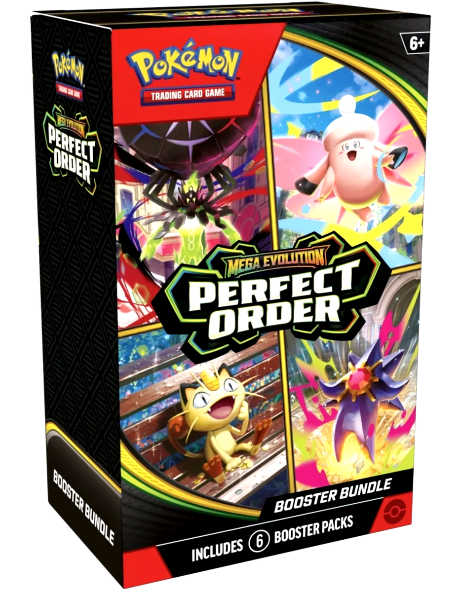 Pokemon TCG ME03 Perfect Order Booster Bundle Sealed New