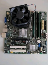 Dell Inspiron 530S Socket 775 DG33M03 Rev: A00 mATX PC Intel Motherboard 1.5GB