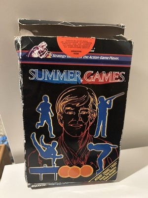 Summer Games ATARI VCS 2600 Epyx (Modul, Box) (1987) works 8-bit classic