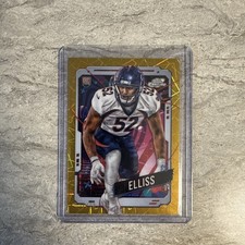 2024 Topps Cosmic Chrome Jonah Elliss #130 Gold Interstellar Refractor /50 (RC)