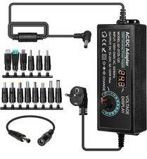 Universal Netzteil 3V-24V 5A 120W Einstellbares Netzteil AC/DC Netzteiladapter 1