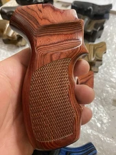 Custom Wood Grip for Huben GK1(Standard-Deep Red) By ARES Airguns Tactical