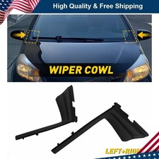 Front Windshield Wiper Side Cowl Extension Cover Trim For 2012-2014 Toyota Yaris