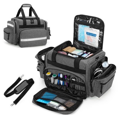 Damero Professional Medical Bag Empty, First Responder Trauma Bag with Detach...