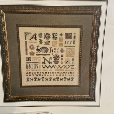 The Drawn Thread TOCCATA NUMBER TWO Counted Cross Stitch Pattern Beads & Charm