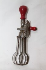 Red Handle Betty Taplin Egg Beater Miniature Vintage