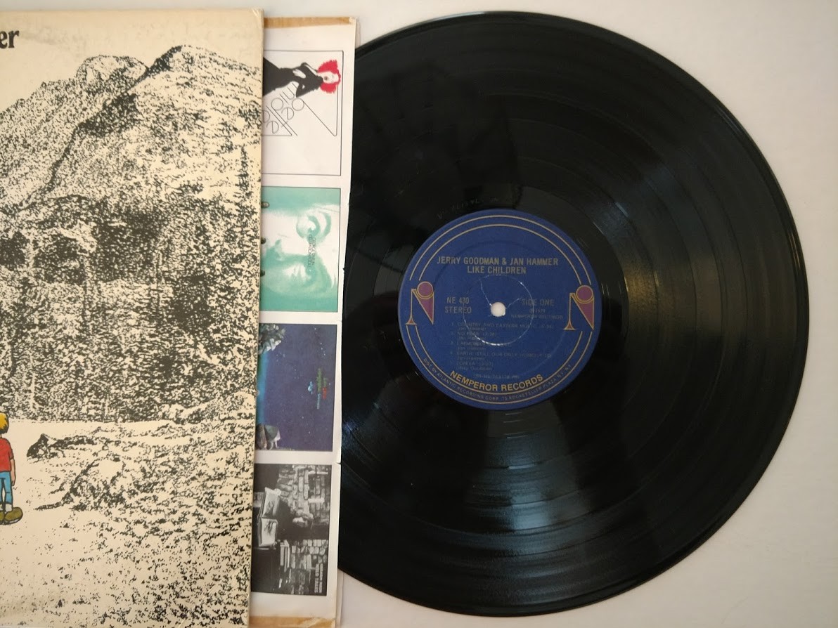 JERRY GOODMAN & JAN HAMMER LP LIKE CHILDREN 1974 NEMPORER NE 430
