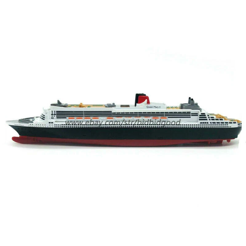 1:1400 Queen Mary 2 Metall Diecast Modellschiffe Kinder Sammlung Geschenke Schiffsmodell - Bild 4 von 4
