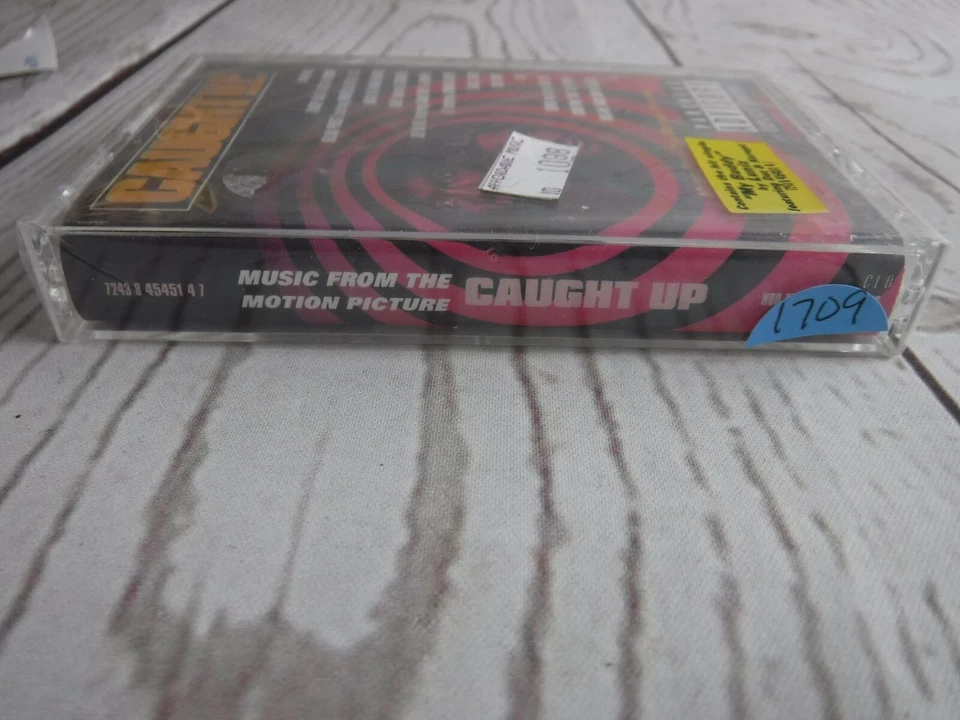 Vintage Cassette Tape CAUGHT UP Movie Soundtrack FACTORY SEALED Hype Sticker - Image 2 of 4