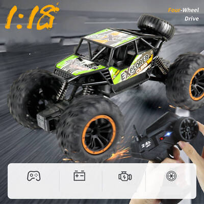 Carro Controle Remoto 4wd Monster Truck Rc, Escala 1:12 - Artigos