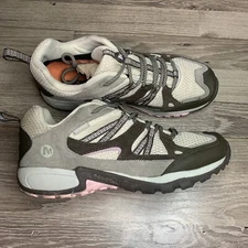 Merrell Womens Canteen J118512C Ivory Hiking Shoes Sneakers Size 9