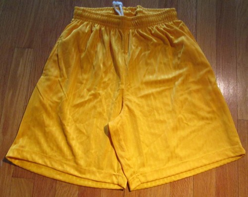 Men Jogging Shorts 50 Pc Plain 100% Polyester S M L XL 2 pocket Draw String - Picture 4 of 8