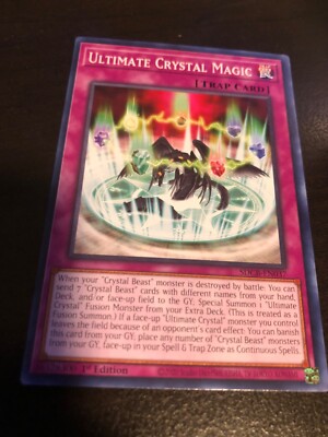 Ultimate Crystal Magic SDCB-EN037 Structure Deck: Legend of the Crystal Beasts