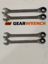 GearWrench Ratcheting Combination Metric Wrench Set 4 Pc. 12 Point